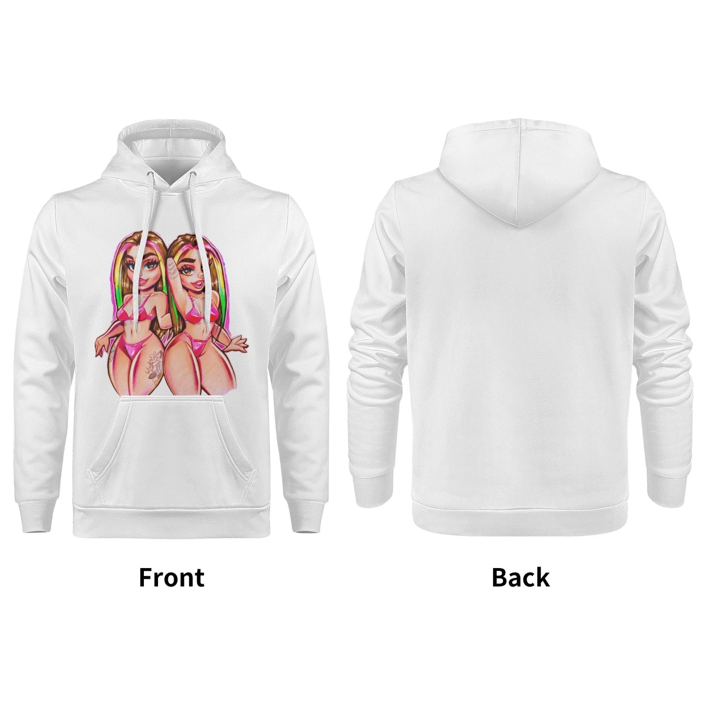 TWINZ All Over Print Hoodie